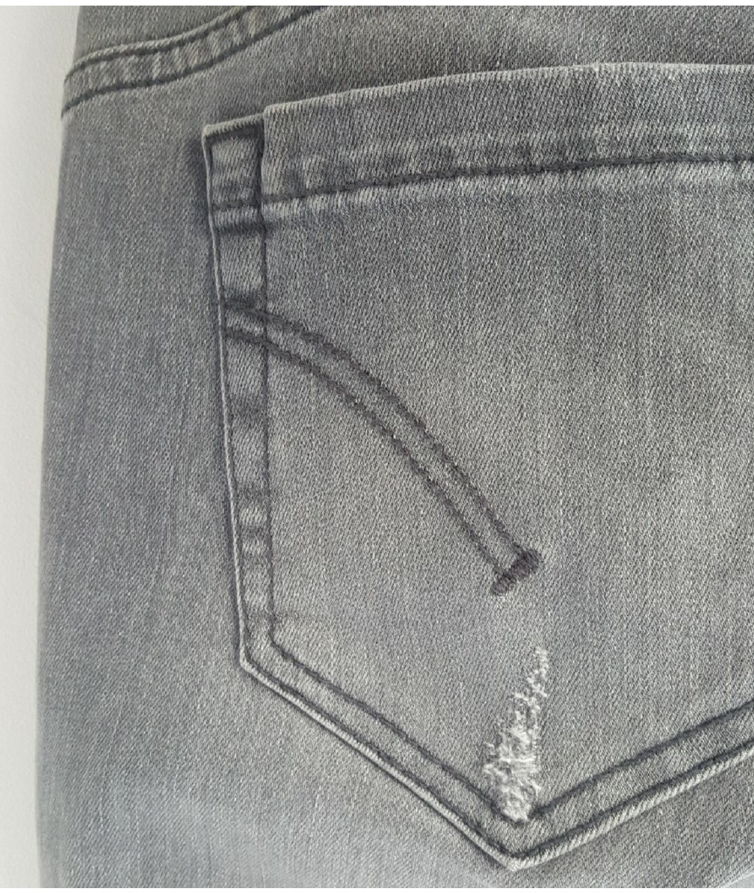 DONDUP Серые хлопковые джинсы слим, фото 6