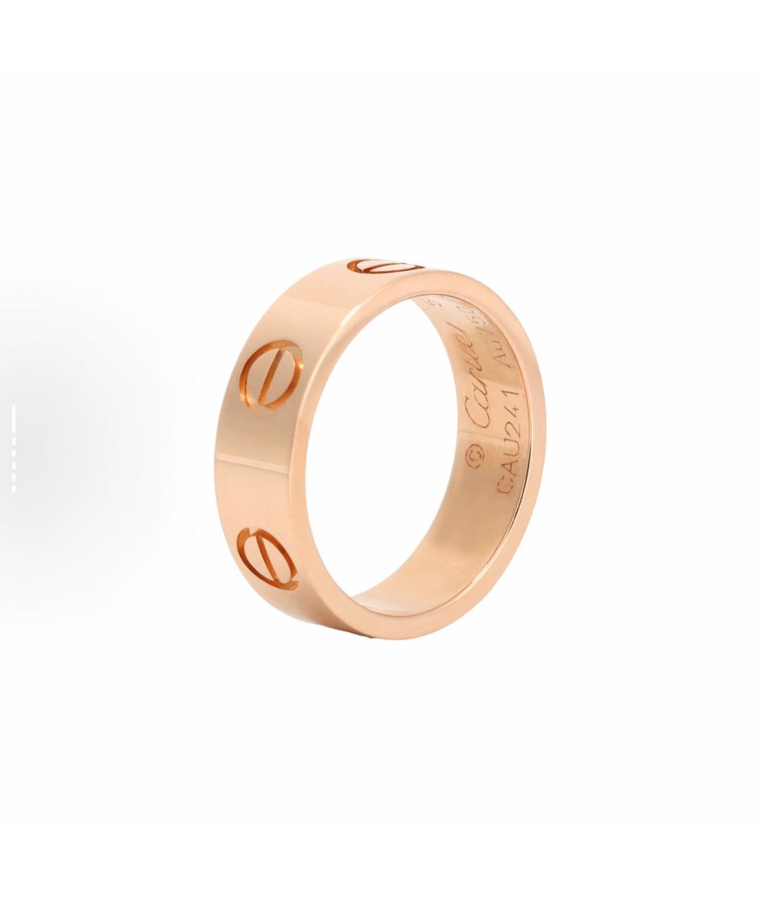 CARTIER Золотое кольцо из розового золота, фото 2