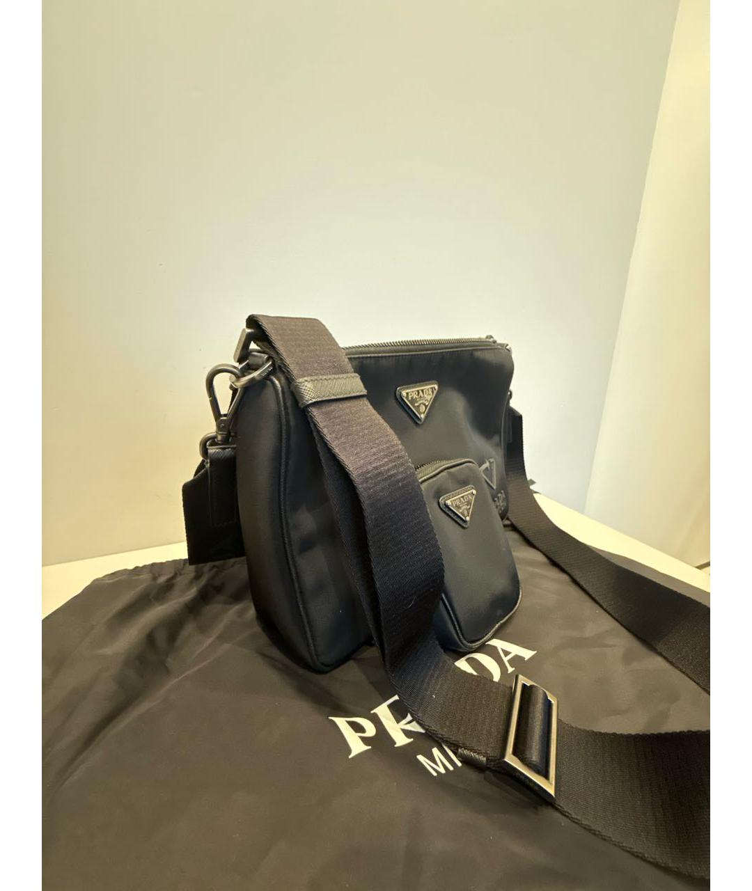 PRADA Черная сумка на плечо, фото 2