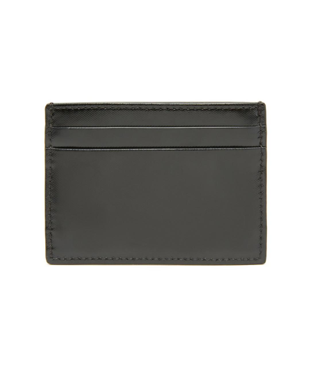 BURBERRY Серый кожаный кардхолдер, фото 3