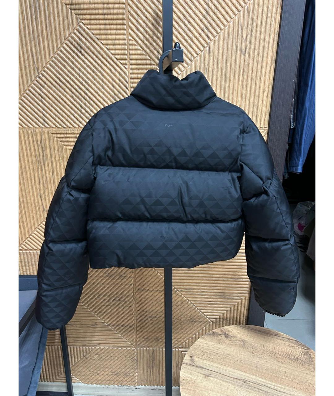 PRADA Черная куртка, фото 2