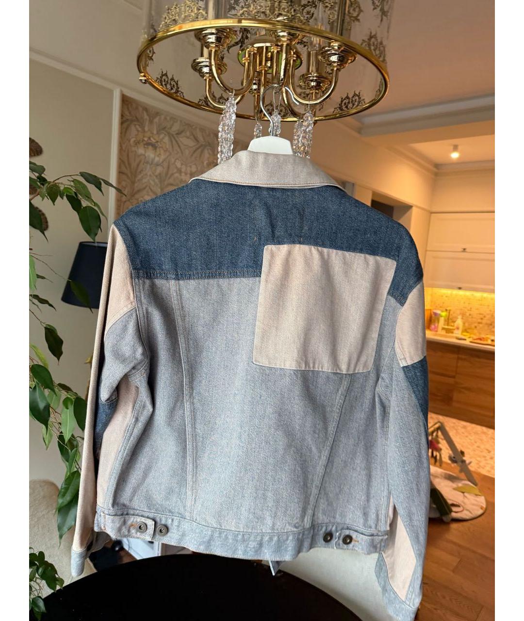 ALEXANDER MCQUEEN Мульти деним куртка, фото 2