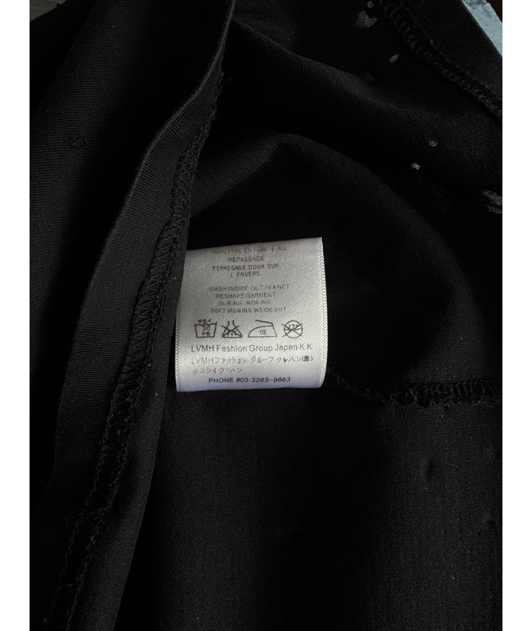 GIVENCHY Черная хлопко-полиэстеровая футболка, фото 7