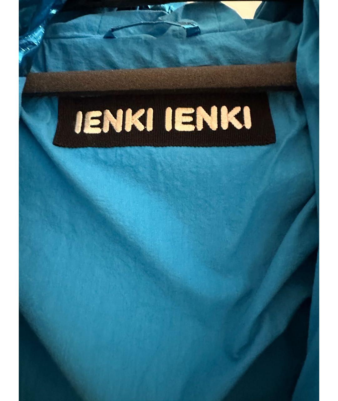 IENKI IENKI Голубая синтетическая куртка, фото 3