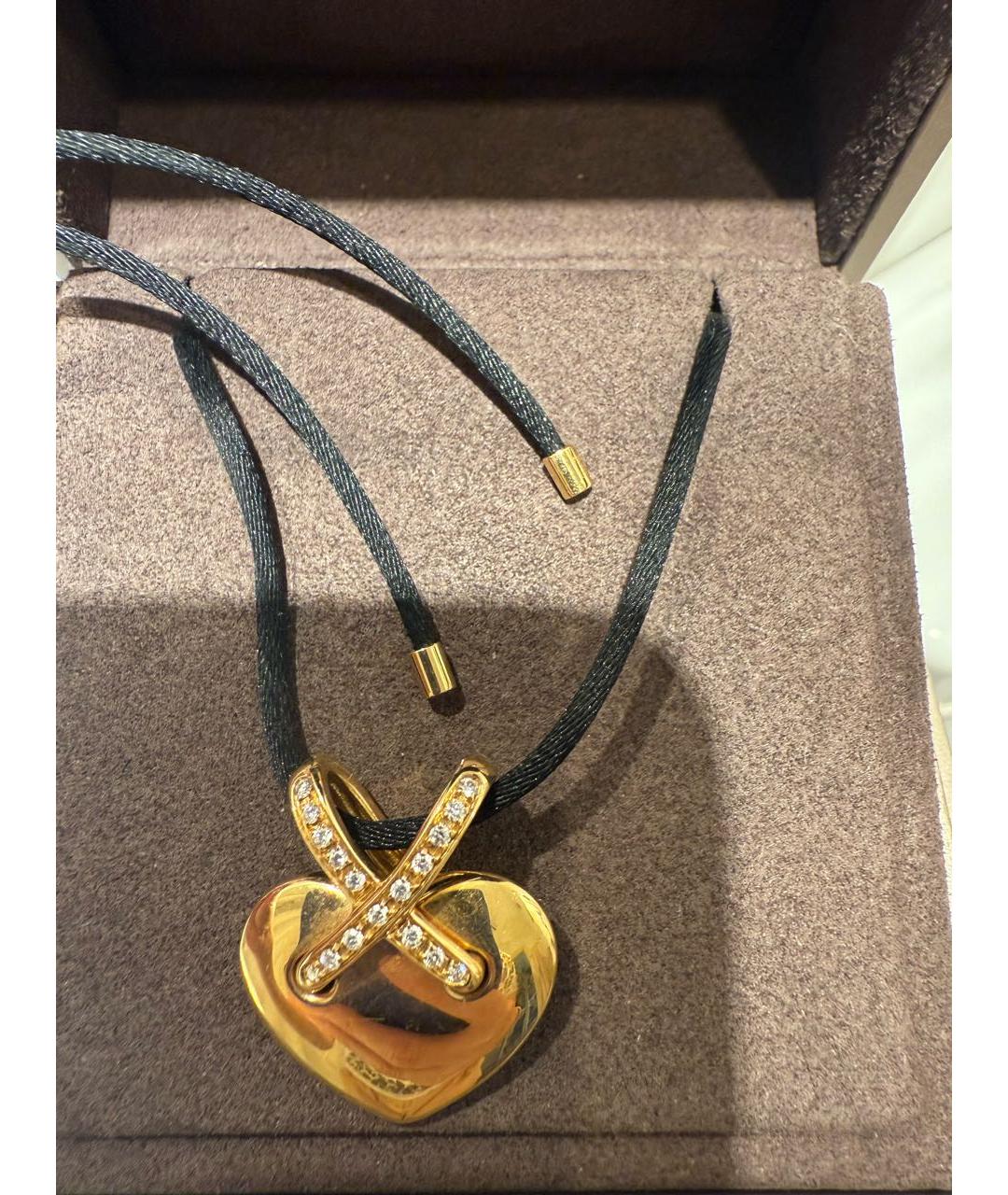 CHAUMET Золотой кулон из желтого золота, фото 3