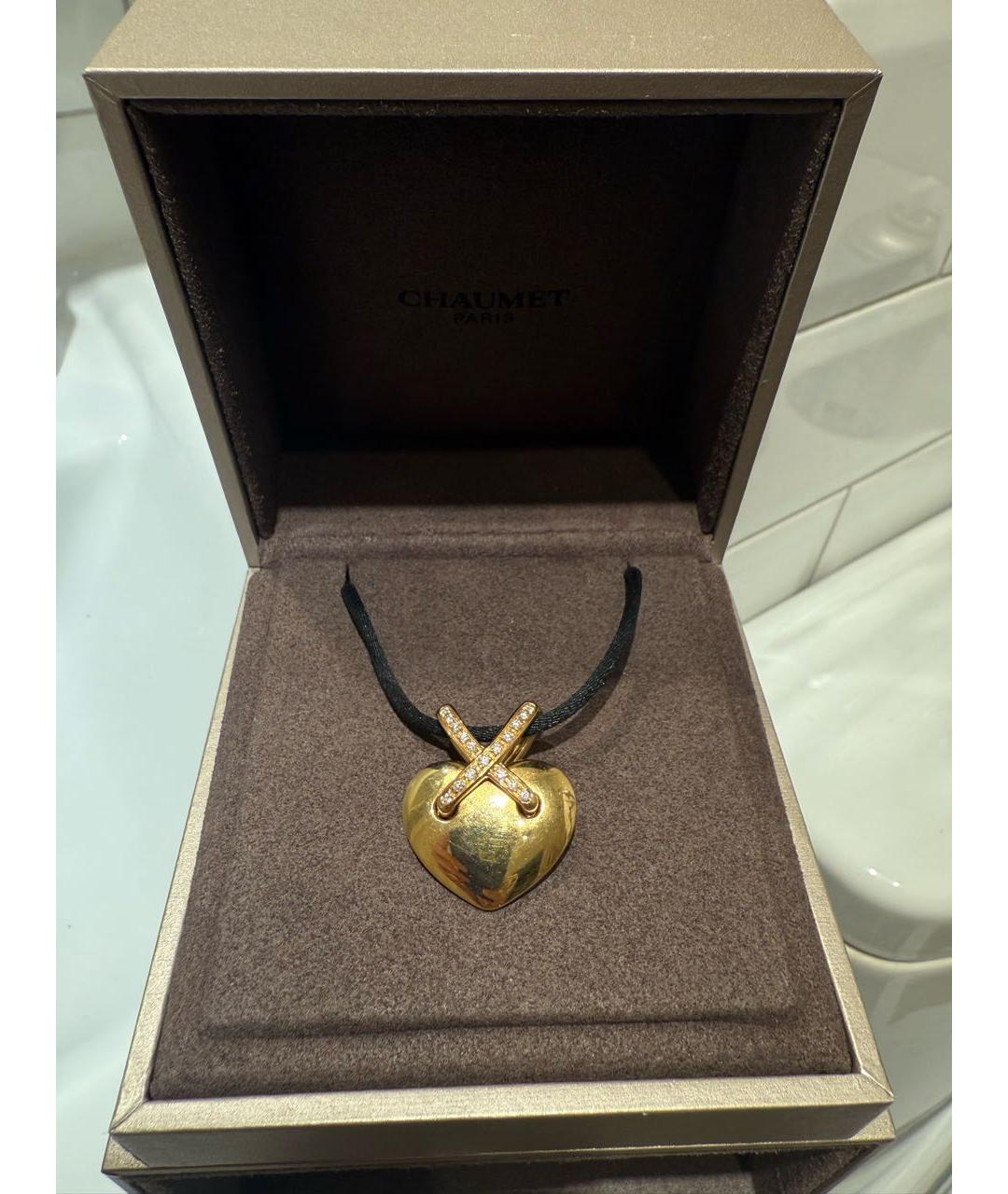 CHAUMET Золотой кулон из желтого золота, фото 6