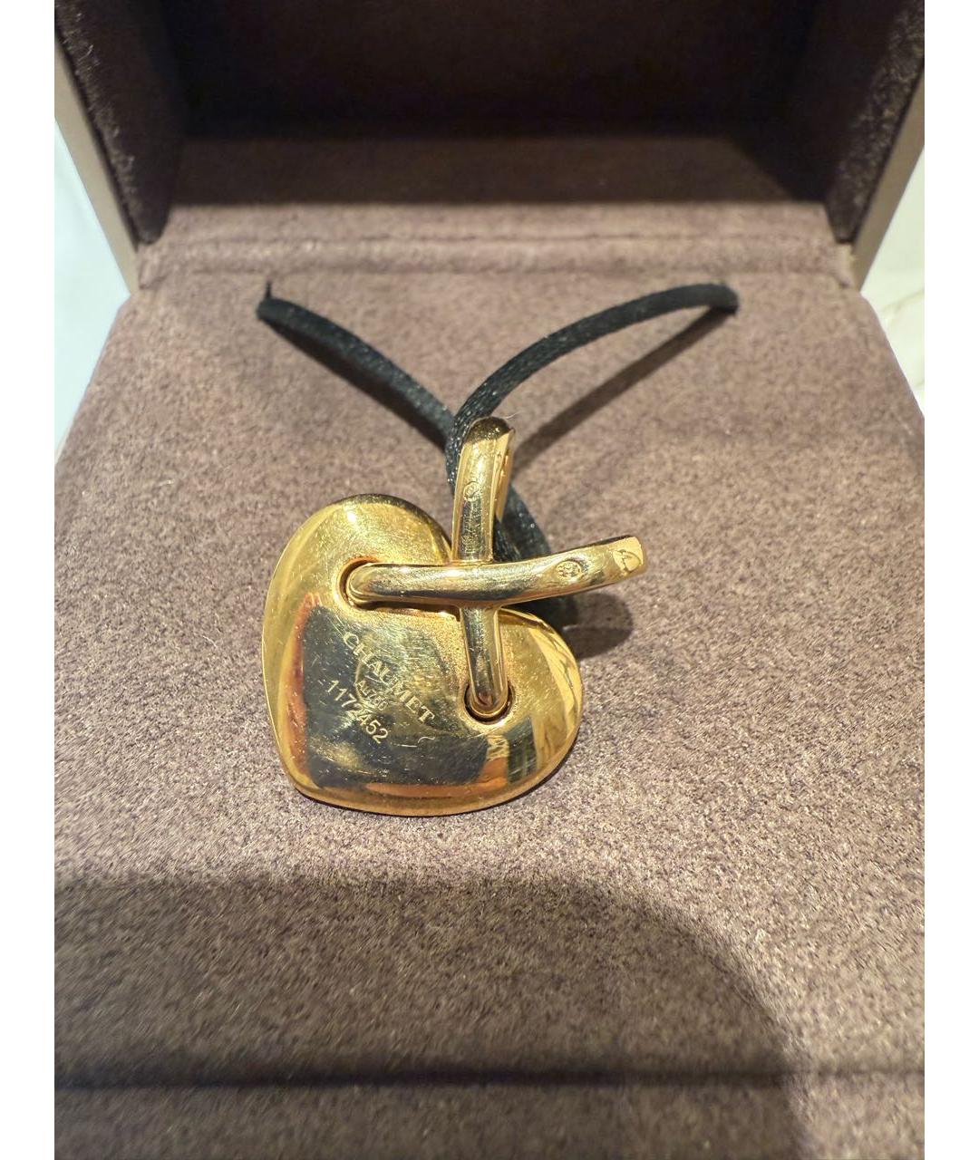 CHAUMET Золотой кулон из желтого золота, фото 2