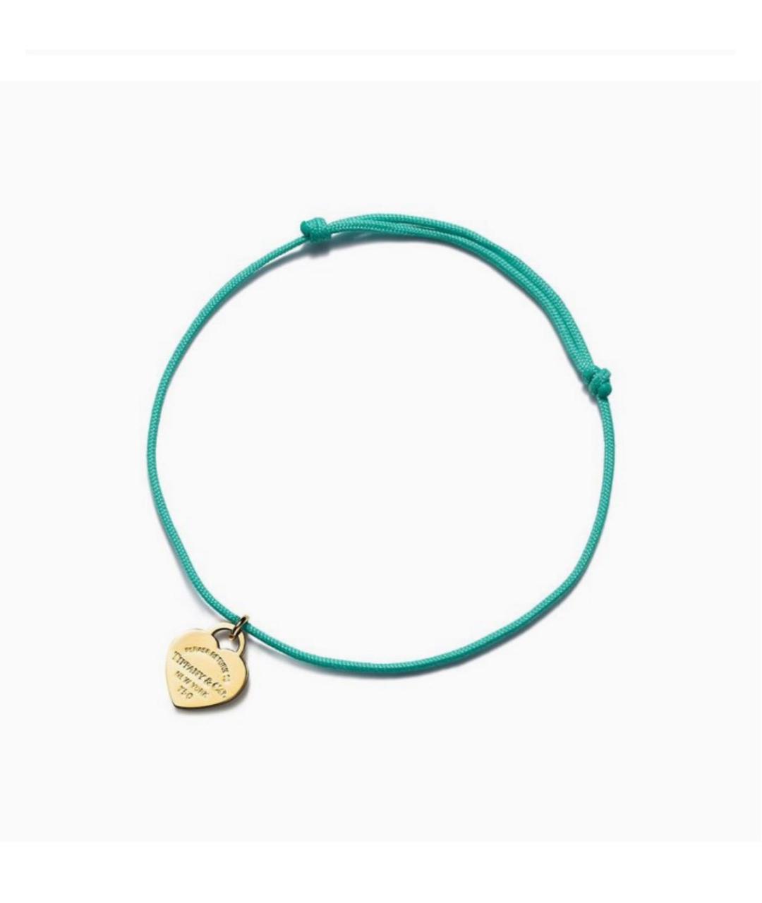 TIFFANY&CO Бирюзовый браслет из желтого золота, фото 4