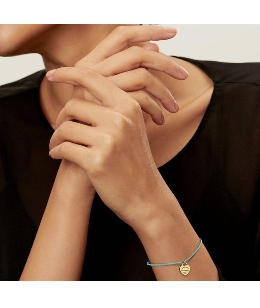TIFFANY&CO Бирюзовый браслет из желтого золота, фото 3