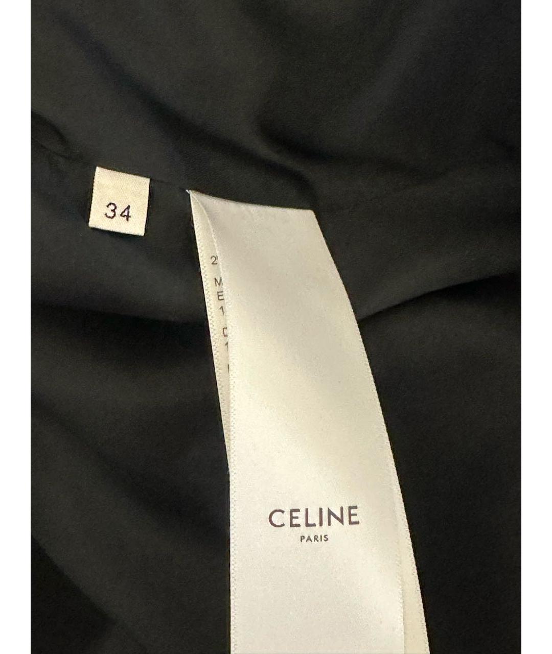 CELINE Черная кашемировая куртка, фото 4