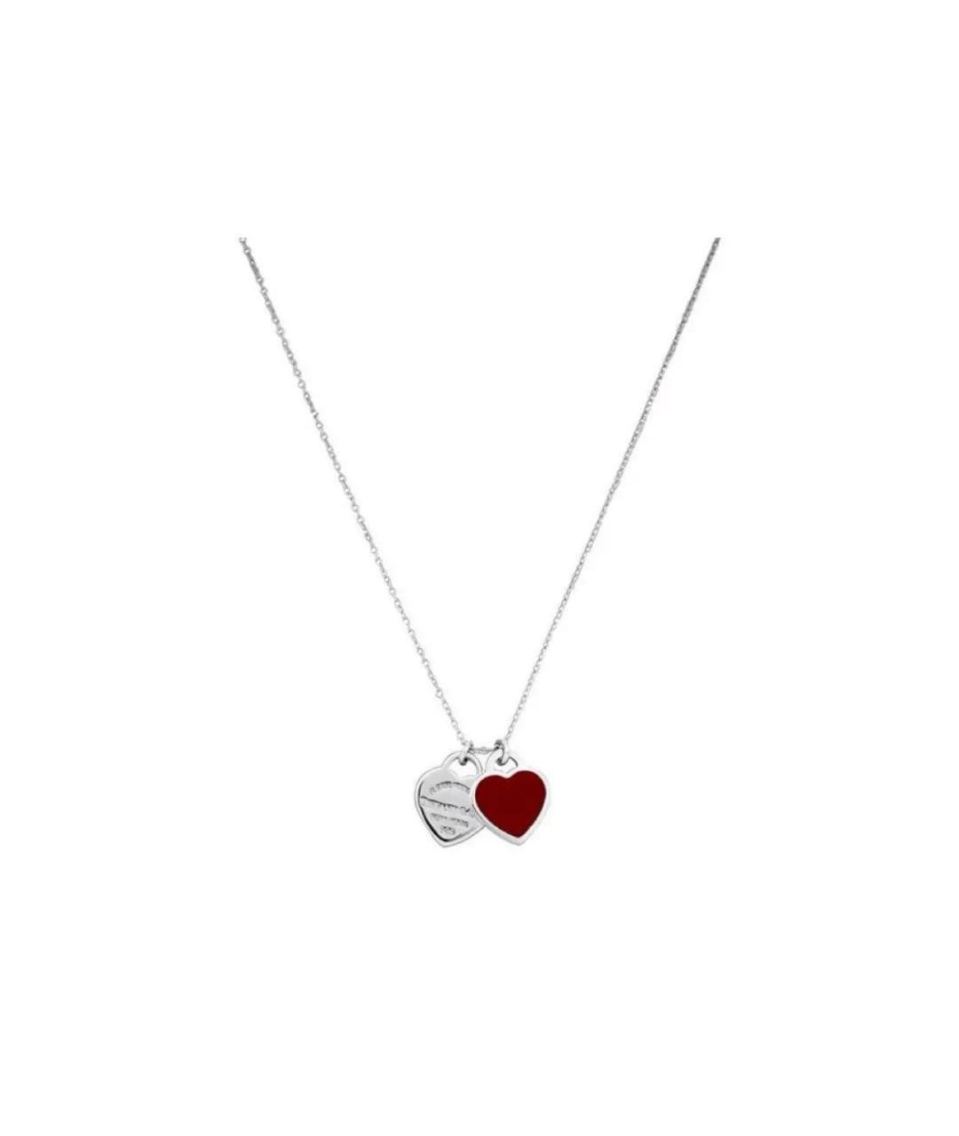 TIFFANY&CO Красное серебряное колье, фото 1