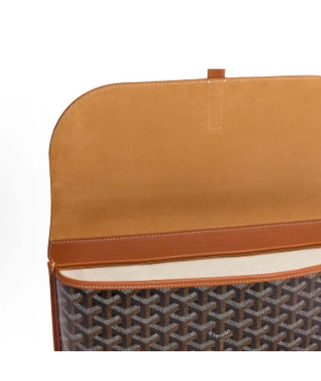 GOYARD Коричневая сумка на плечо, фото 4