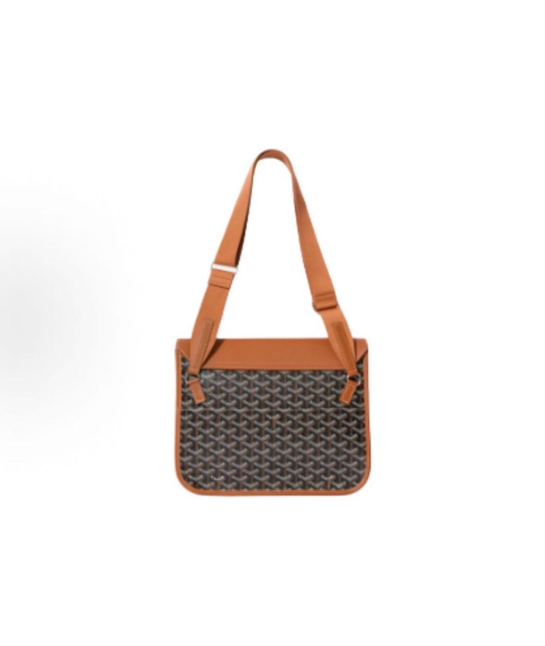 GOYARD Коричневая сумка на плечо, фото 3