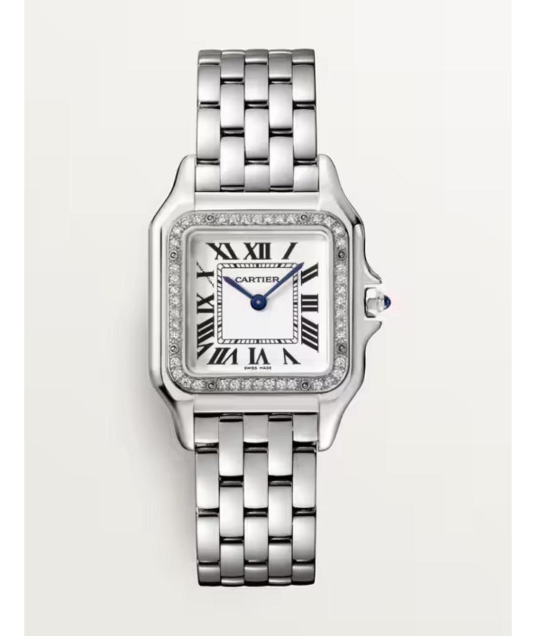 CARTIER Серебряные часы, фото 4