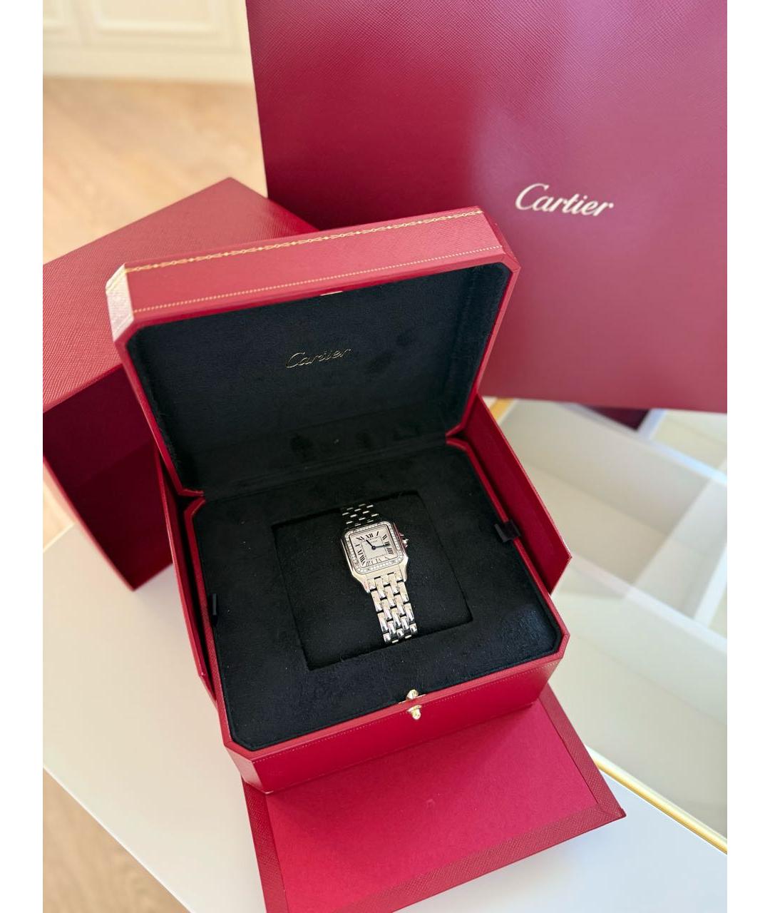 CARTIER Серебряные часы, фото 3