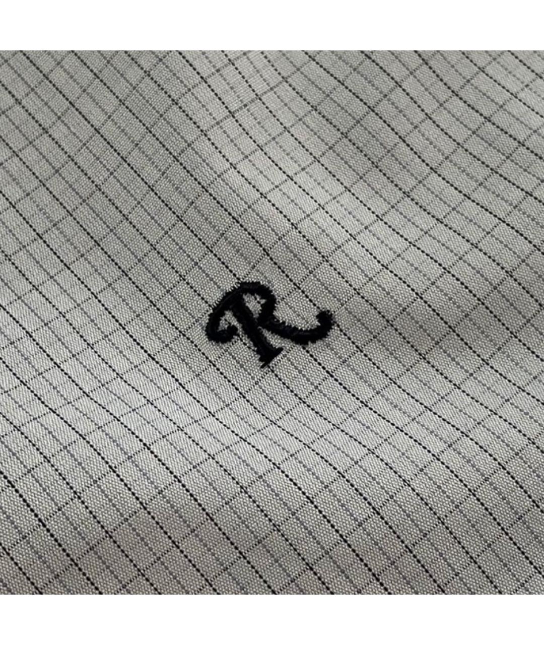 RAF SIMONS Голубая хлопковая классическая рубашка, фото 4