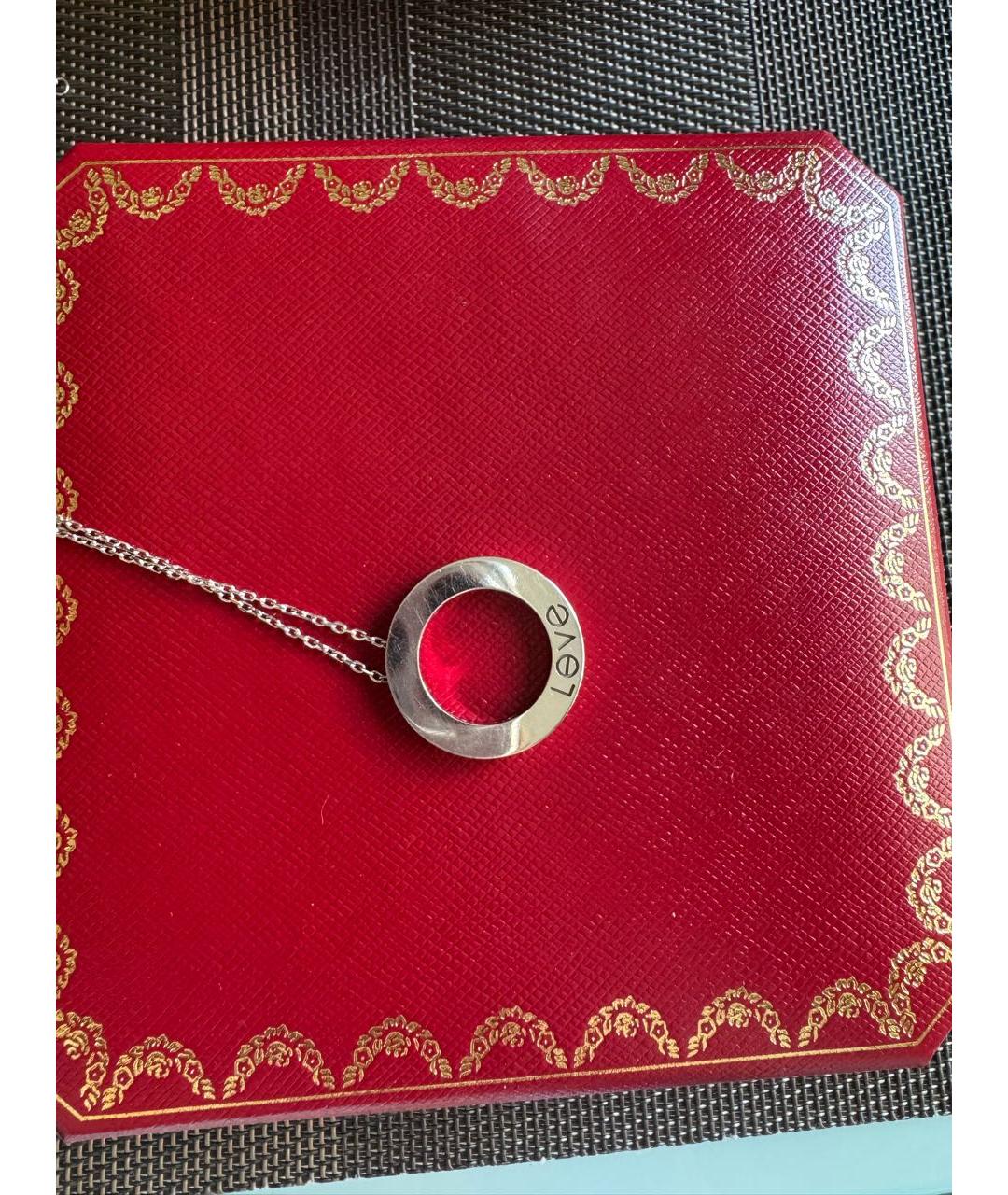 CARTIER Серебряная подвеска из белого золота, фото 3