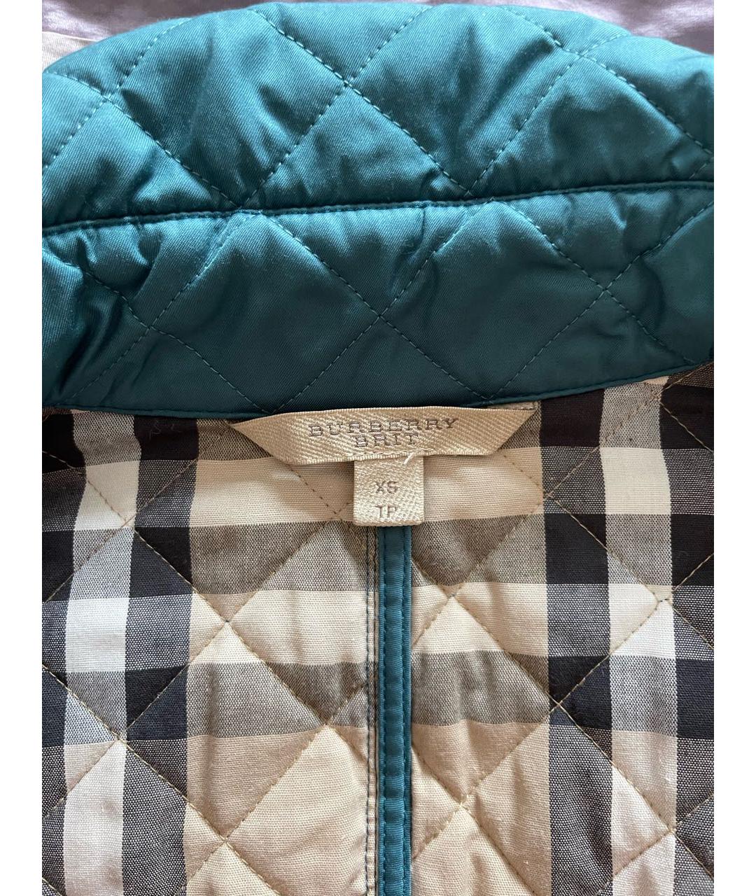 BURBERRY Полиэстеровая куртка, фото 5
