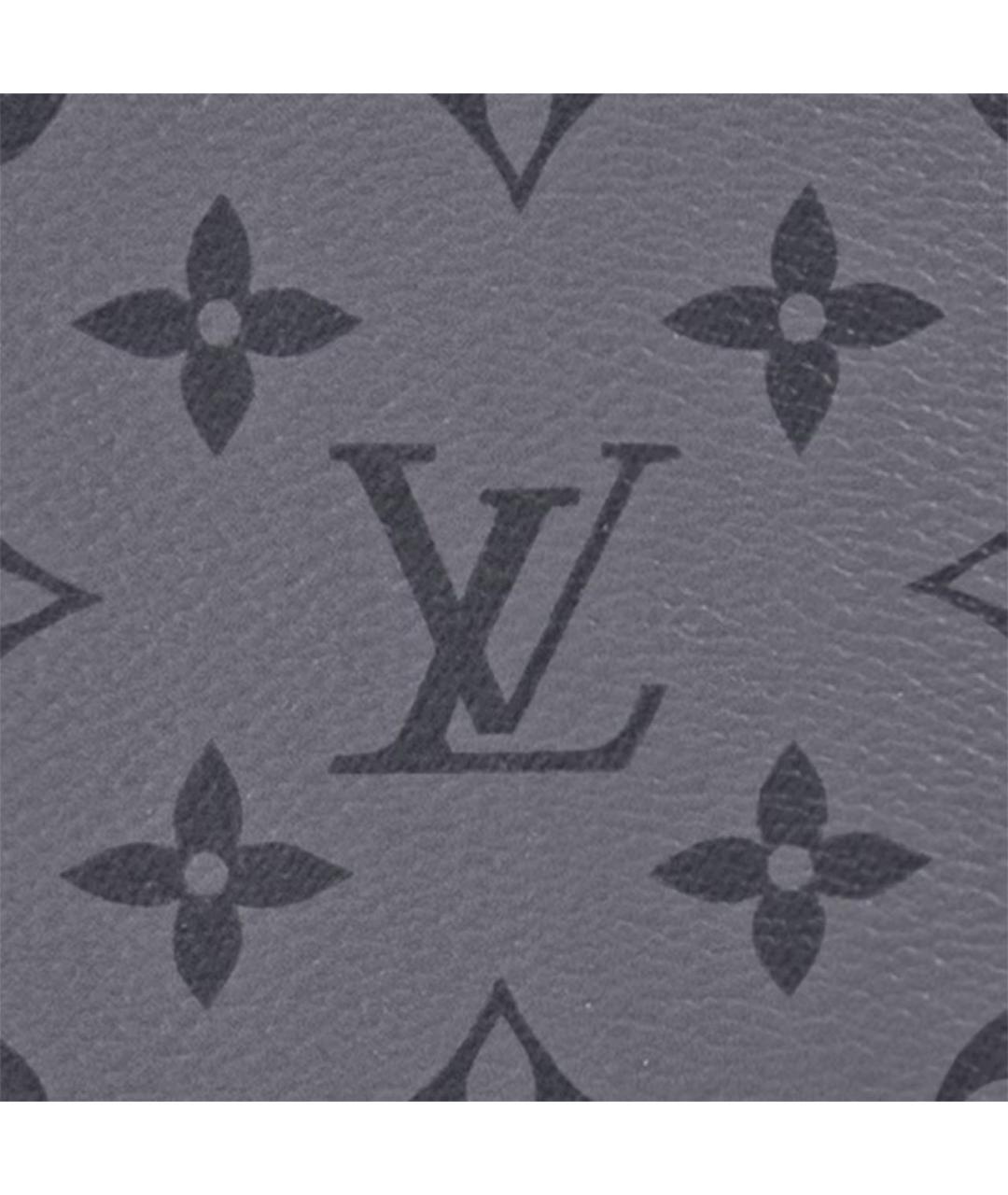 LOUIS VUITTON Серый кожаный рюкзак, фото 3