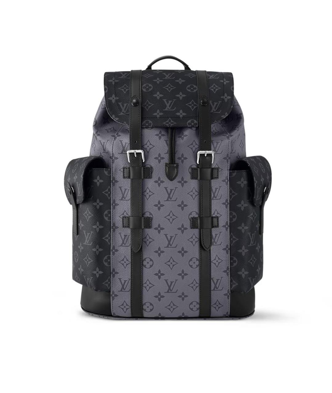 LOUIS VUITTON Серый кожаный рюкзак, фото 1