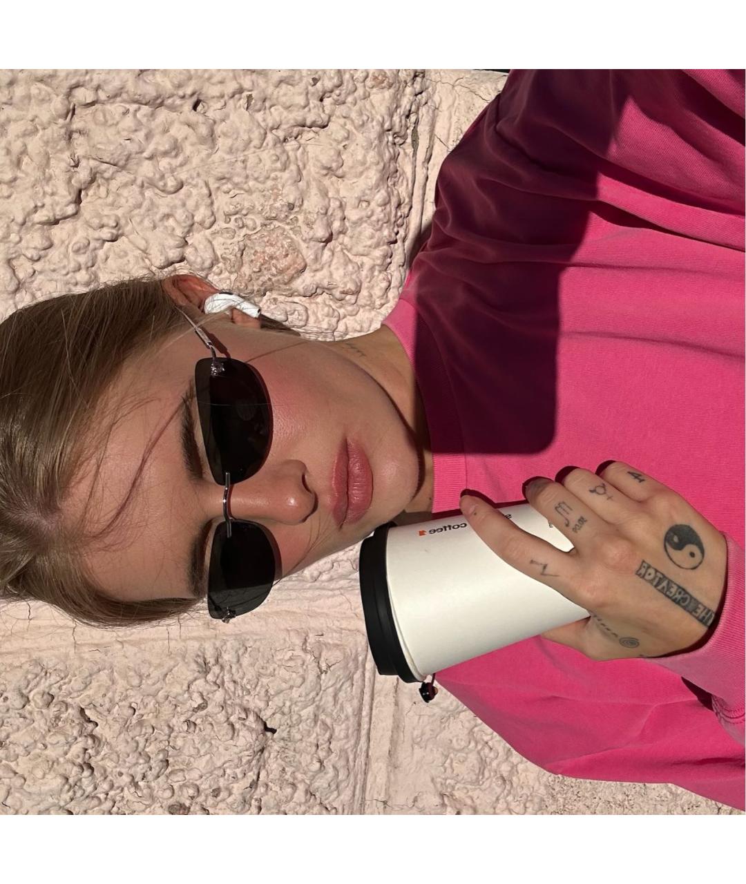 VERSACE Черные металлические солнцезащитные очки, фото 8