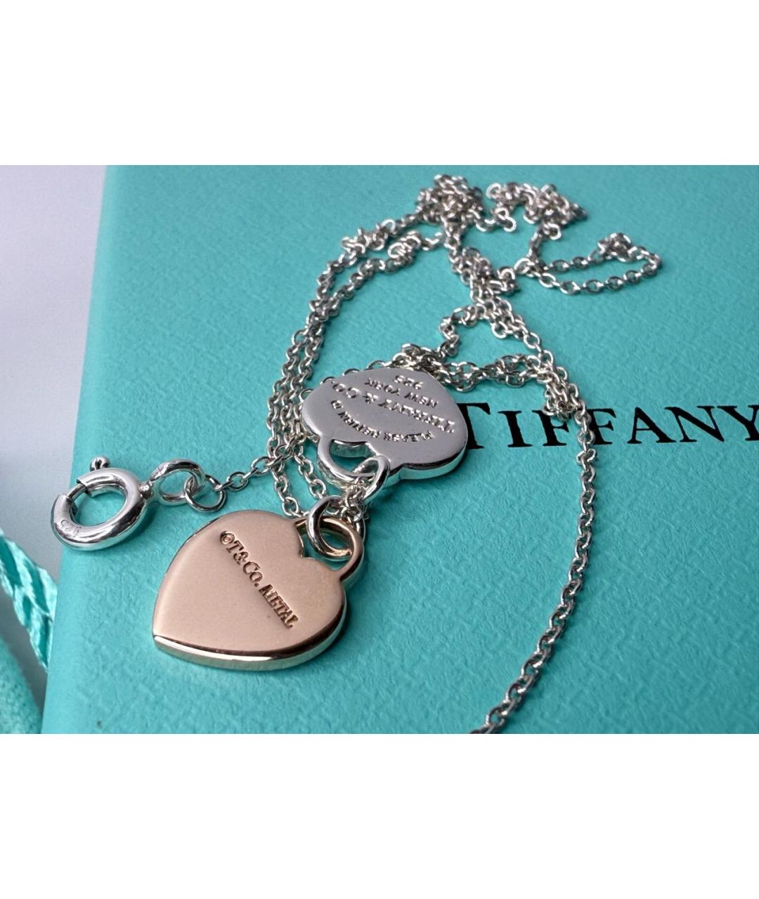 TIFFANY&CO Серебряное серебряное колье, фото 6