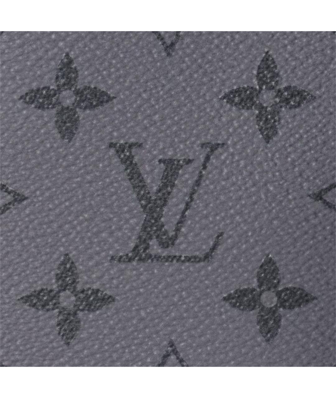 LOUIS VUITTON Серый кожаный рюкзак, фото 5