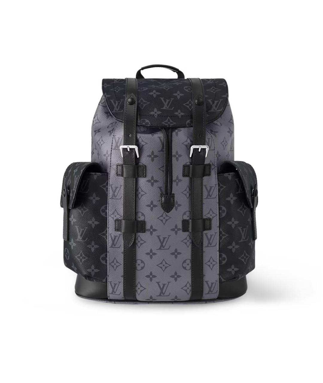 LOUIS VUITTON Серый кожаный рюкзак, фото 1