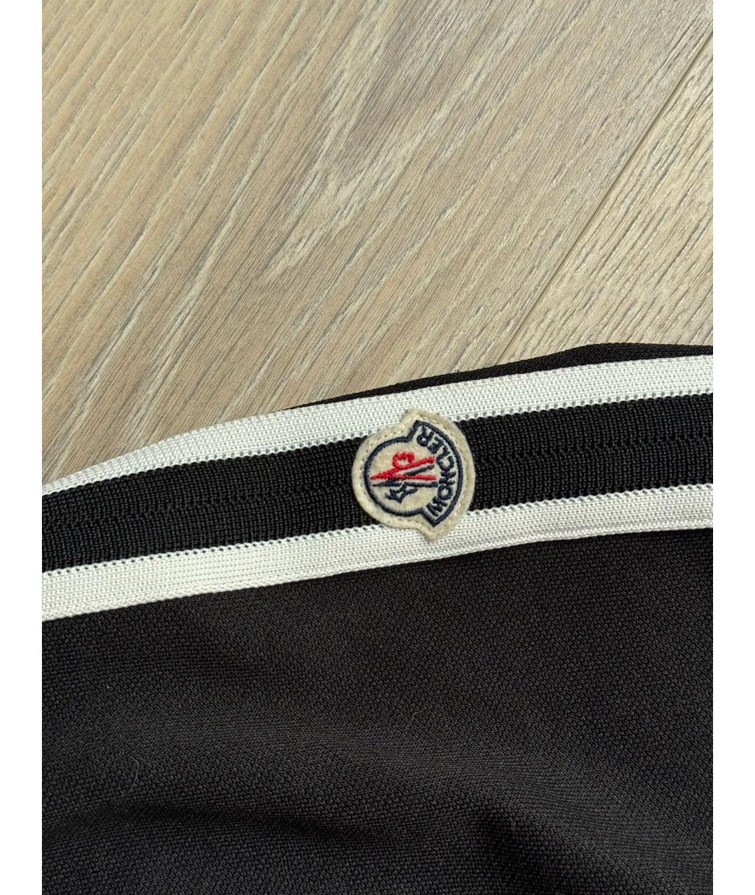 MONCLER Черная спортивная куртка, фото 5