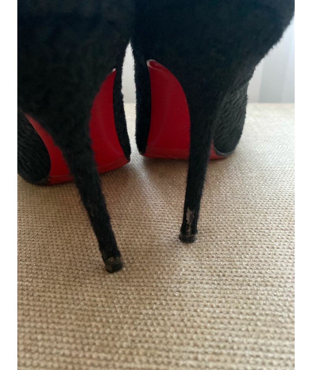 CHRISTIAN LOUBOUTIN Черные туфли, фото 5