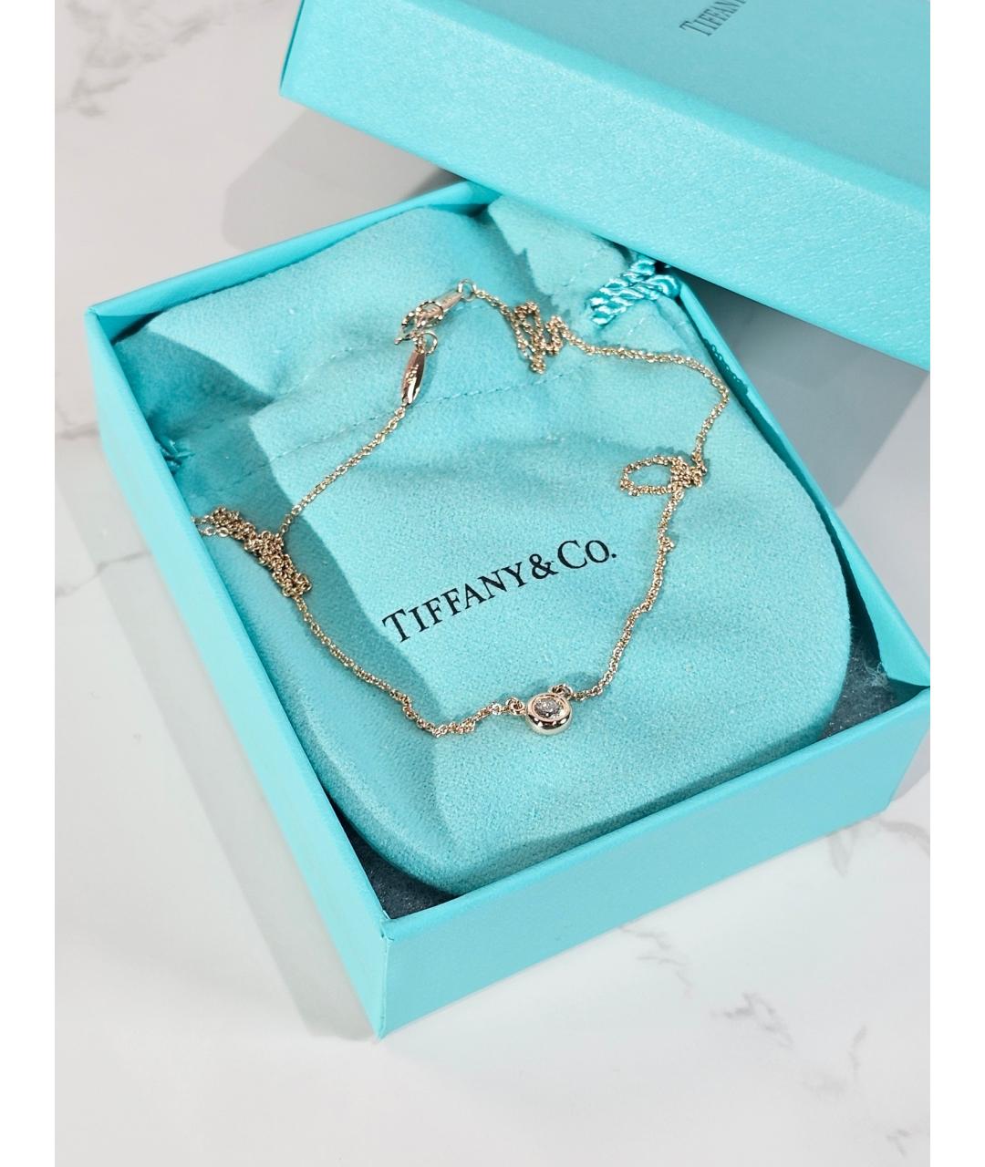 TIFFANY&CO Золотое колье из розового золота, фото 2