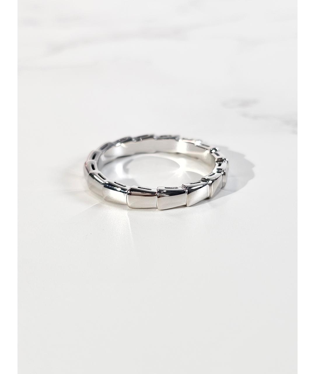 BVLGARI Серебряное кольцо из белого золота, фото 4