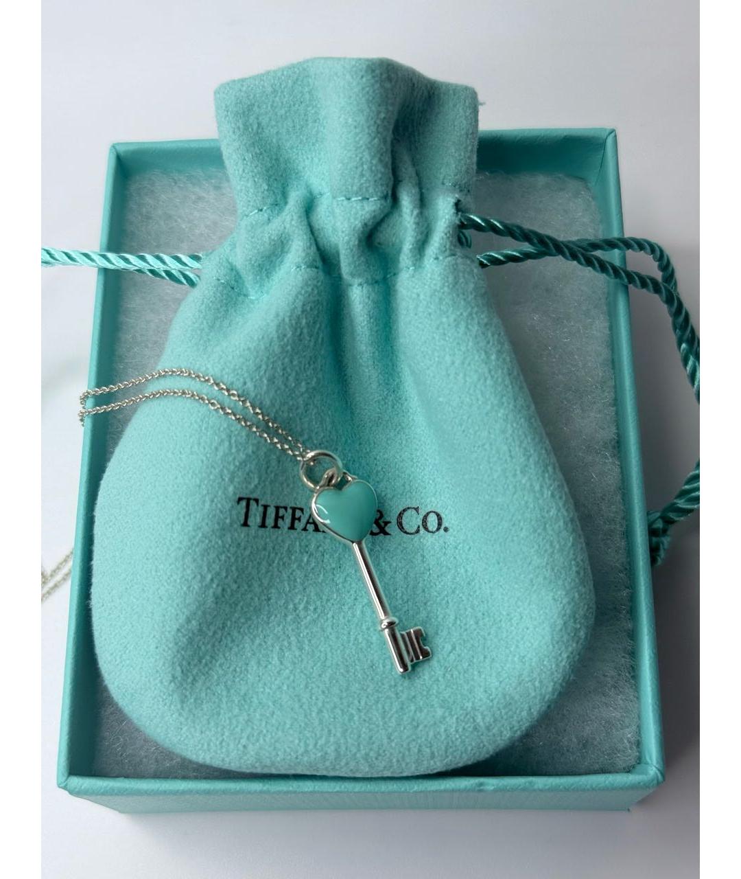 TIFFANY&CO Серебряное серебряное колье, фото 3