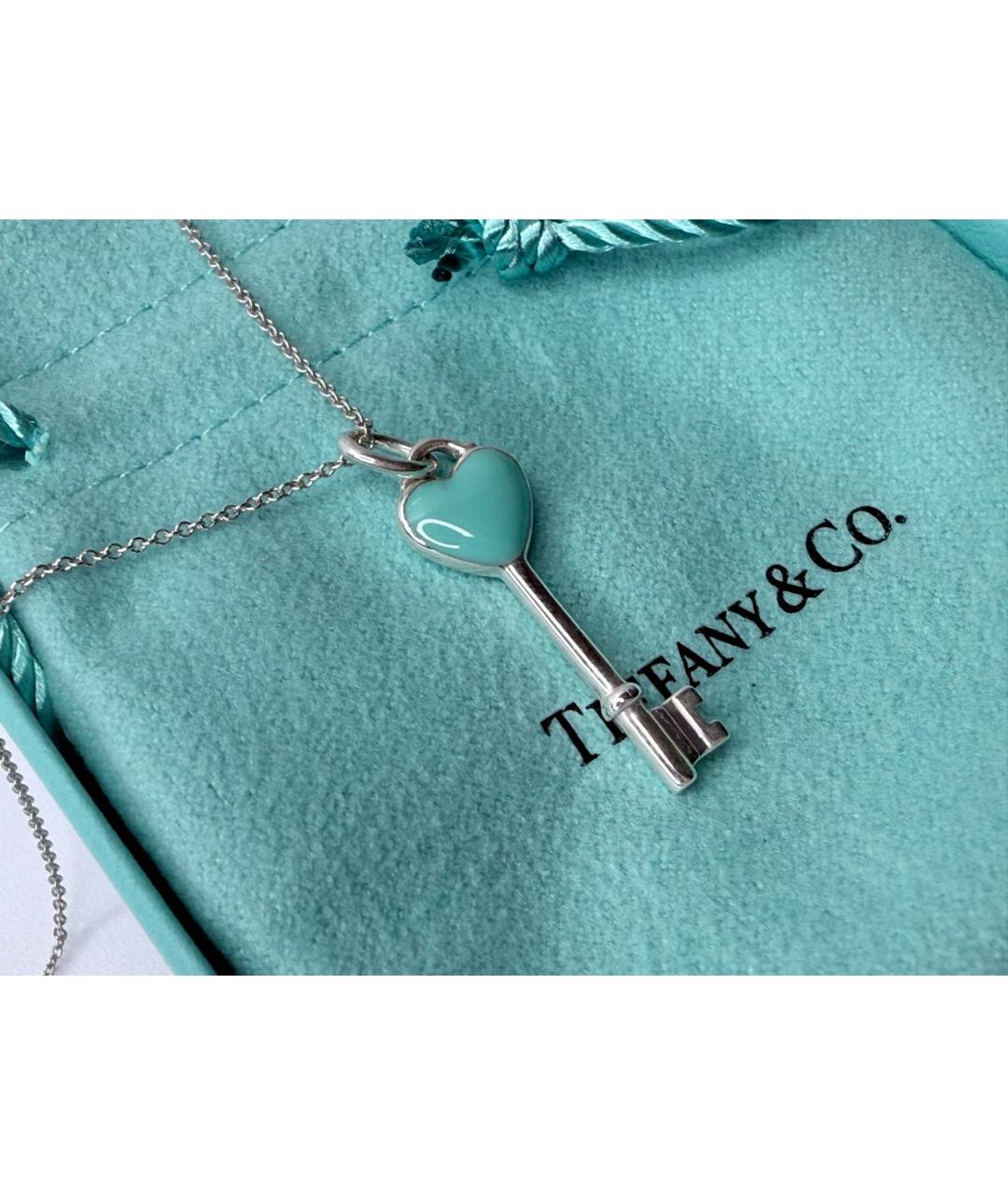 TIFFANY&CO Серебряное серебряное колье, фото 6