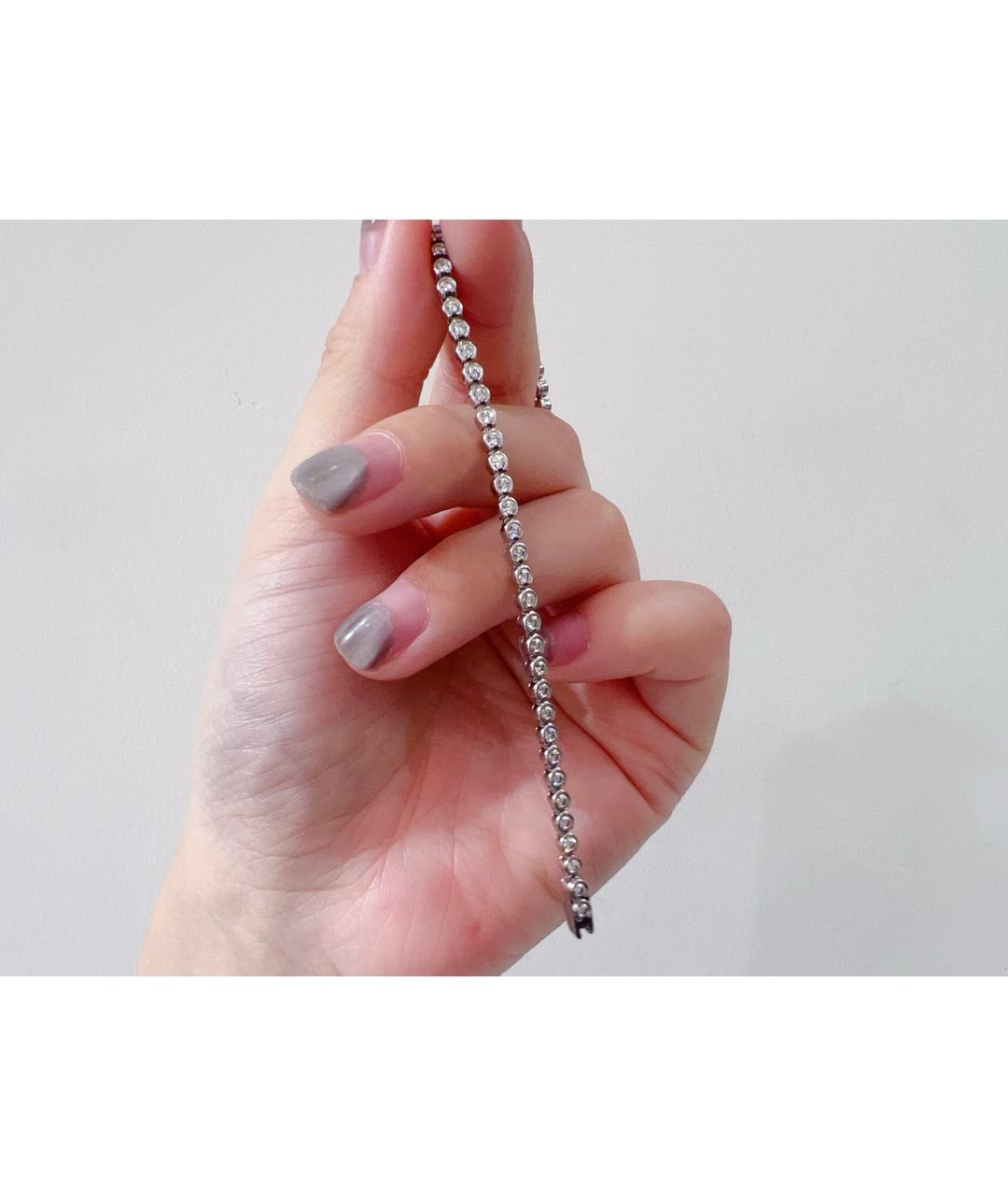 CARTIER Серебрянный браслет из белого золота, фото 7