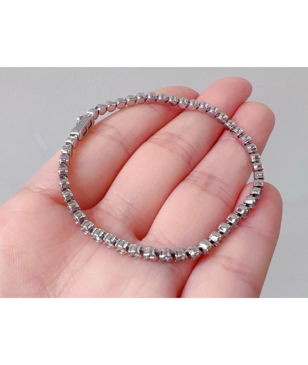 CARTIER Серебрянный браслет из белого золота, фото 5