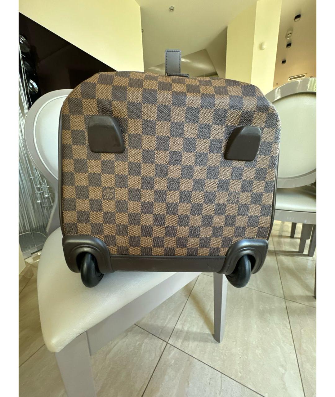 LOUIS VUITTON Коричневая дорожная/спортивная сумка, фото 3