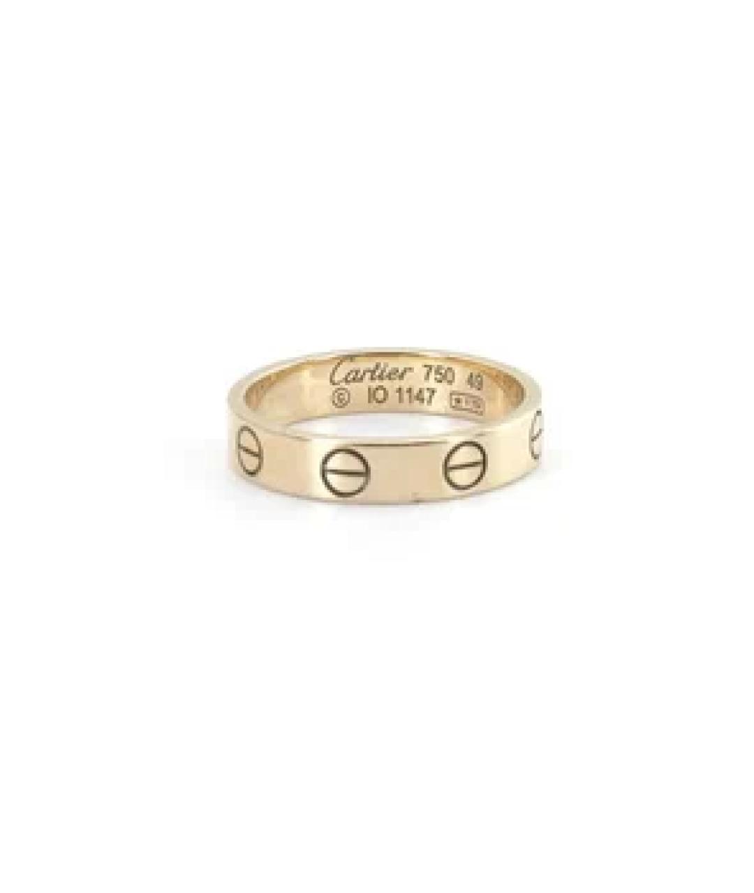 CARTIER Золотое кольцо из розового золота, фото 1