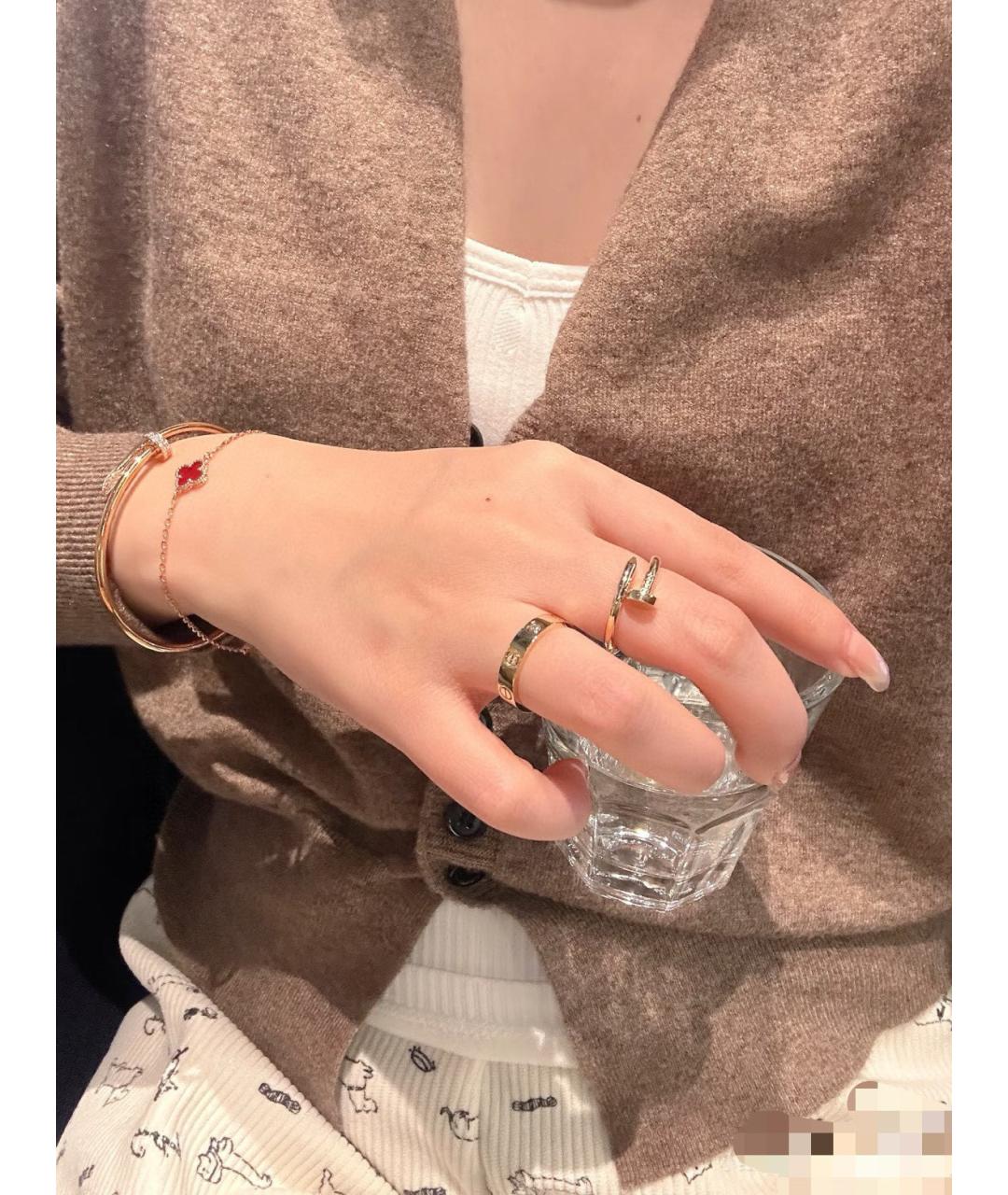 CARTIER Золотое кольцо из розового золота, фото 7