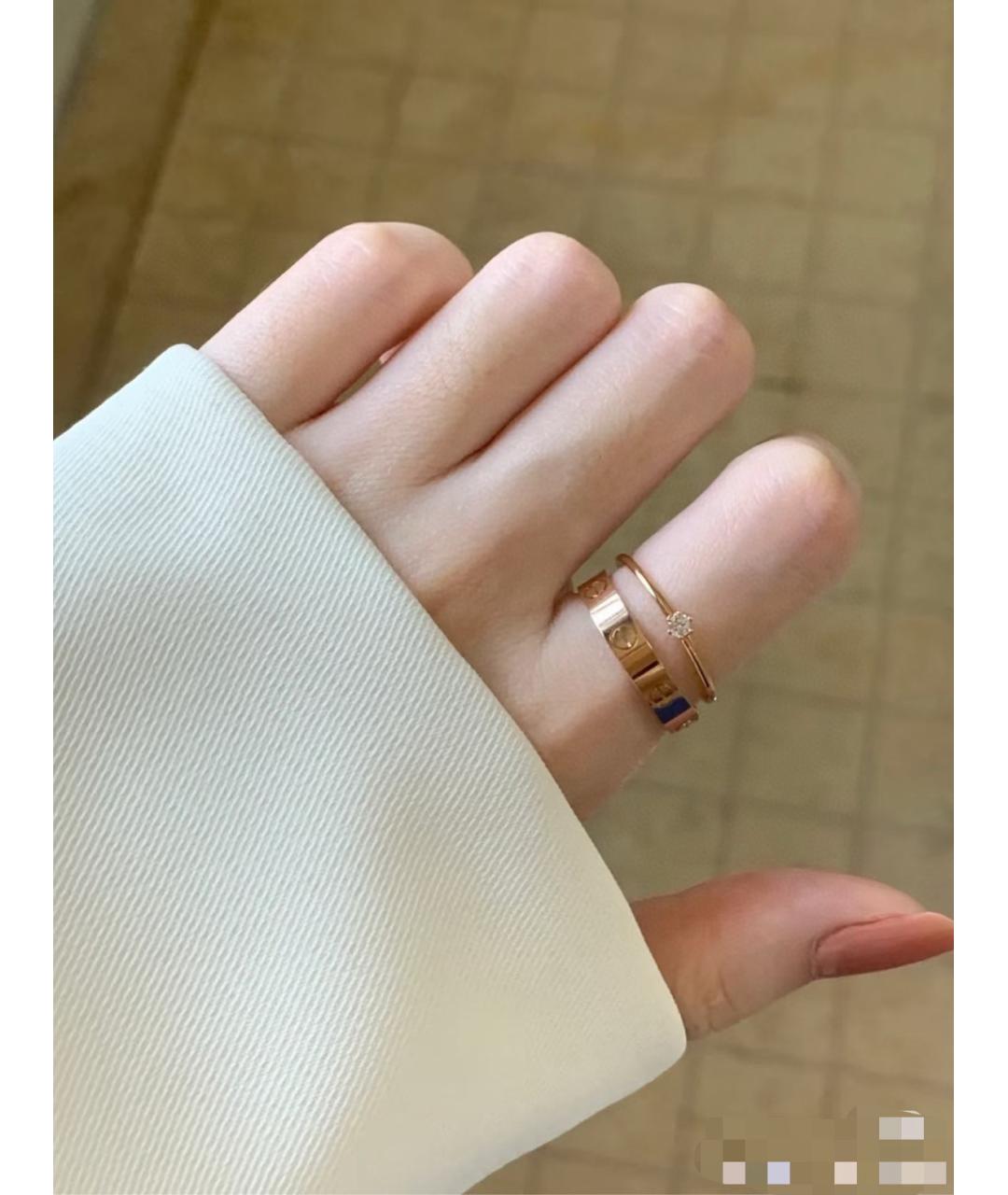 CARTIER Золотое кольцо из розового золота, фото 9