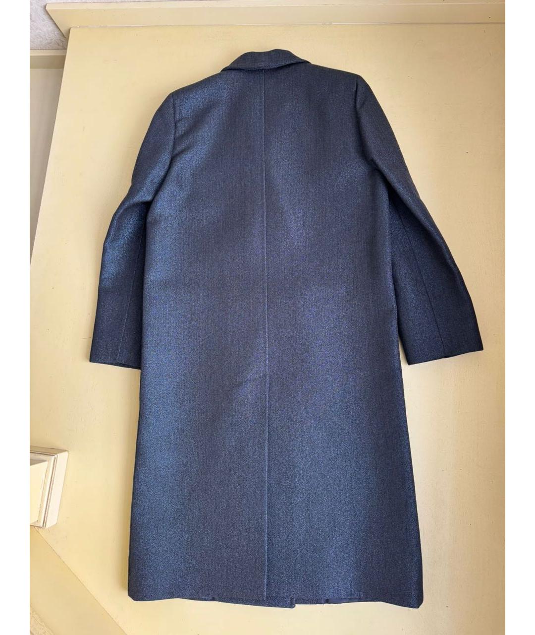 MAX MARA Синее пальто, фото 2