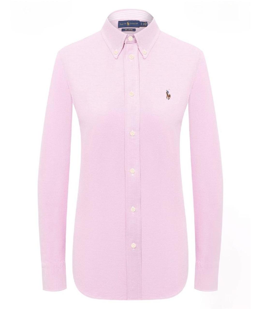POLO RALPH LAUREN Розовая хлопковая рубашка, фото 1