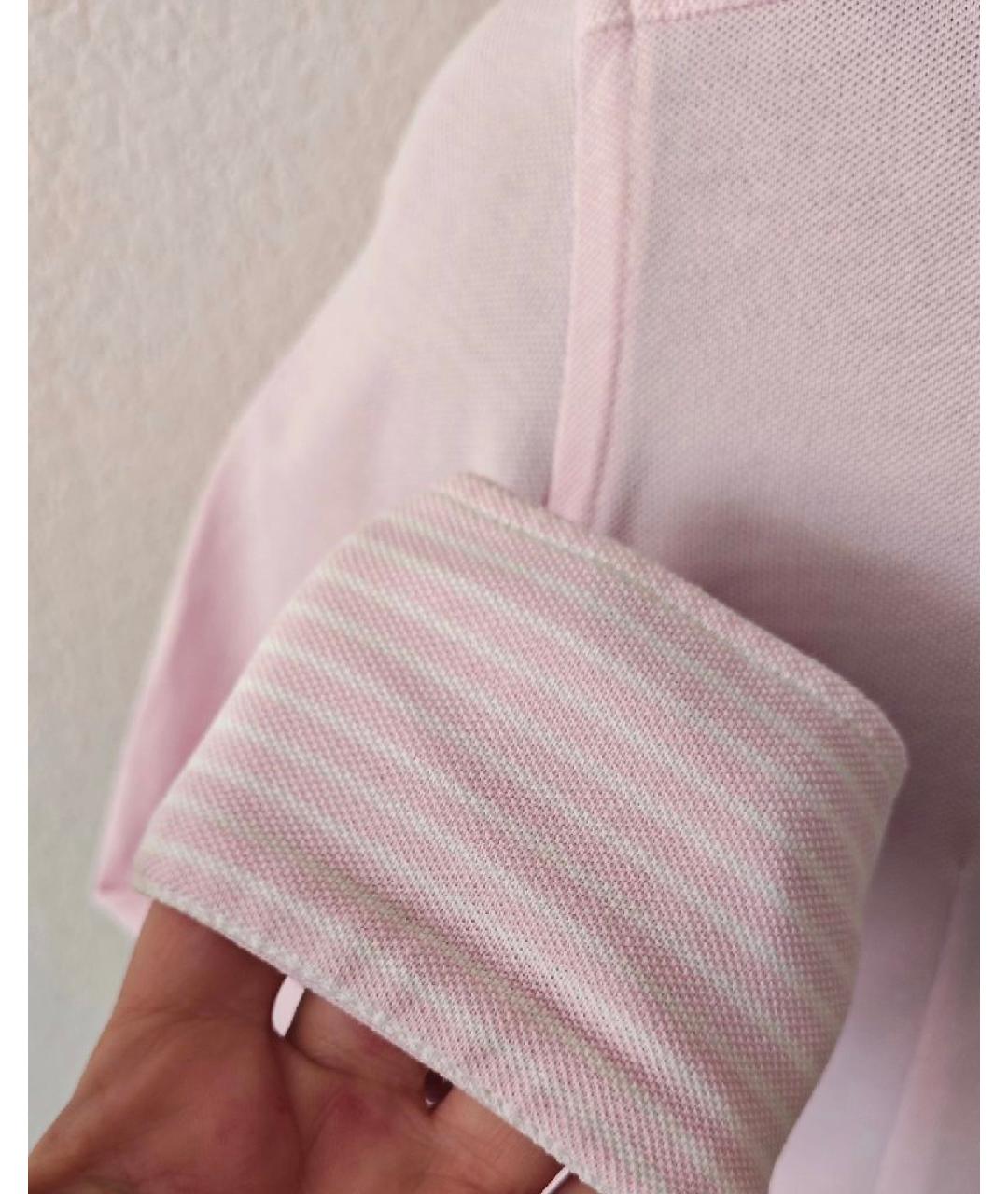 POLO RALPH LAUREN Розовая хлопковая рубашка, фото 5