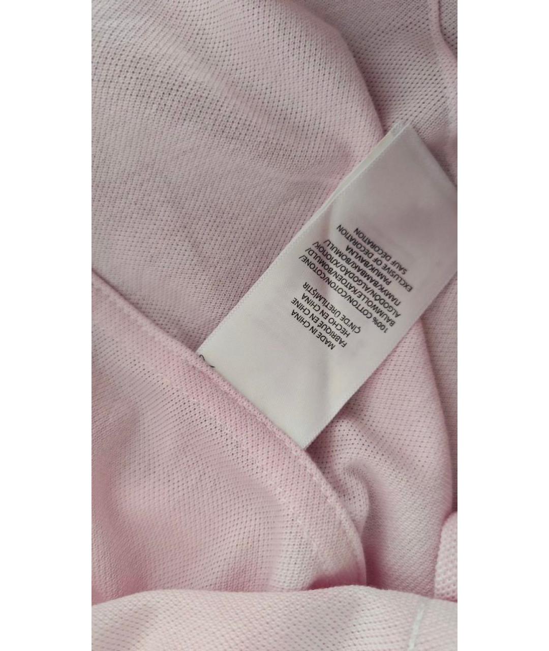 POLO RALPH LAUREN Розовая хлопковая рубашка, фото 8