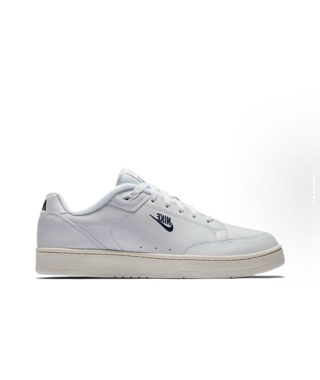 NIKE Белые кожаные кроссовки, фото 7
