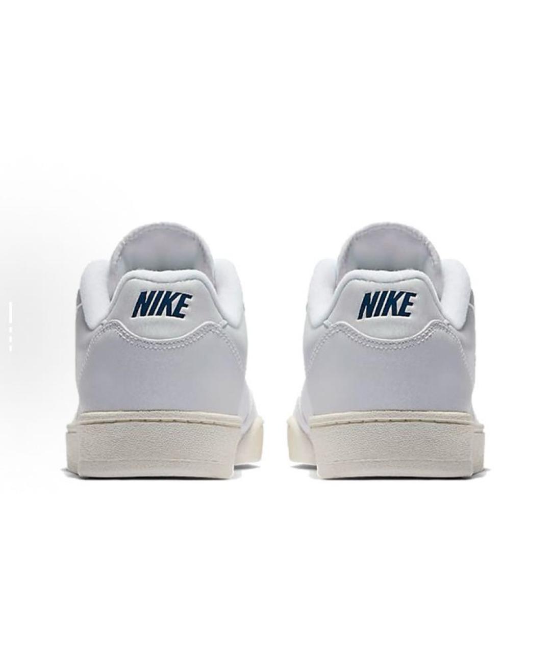 NIKE Белые кожаные кроссовки, фото 5