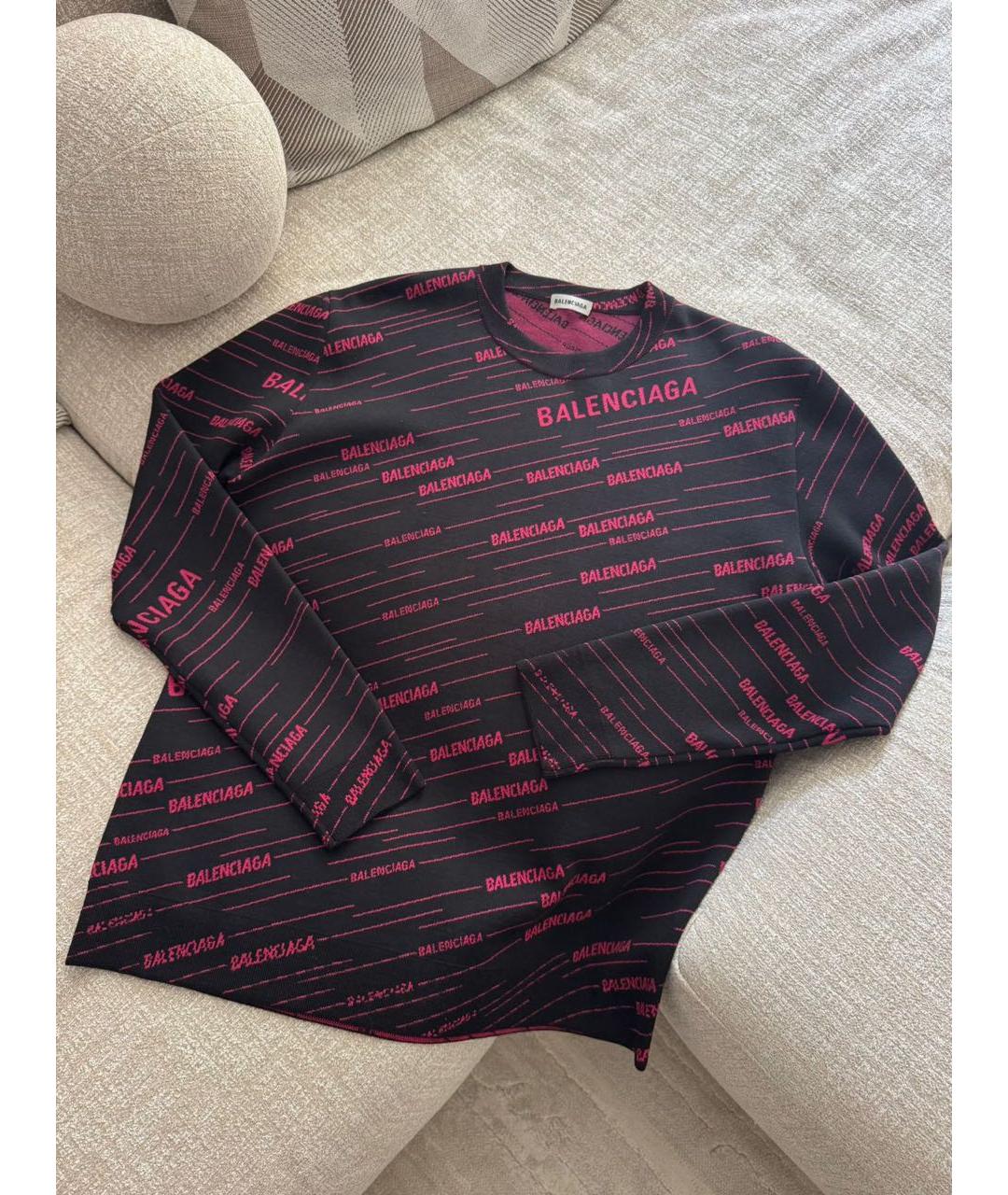 BALENCIAGA Черный джемпер / свитер, фото 3