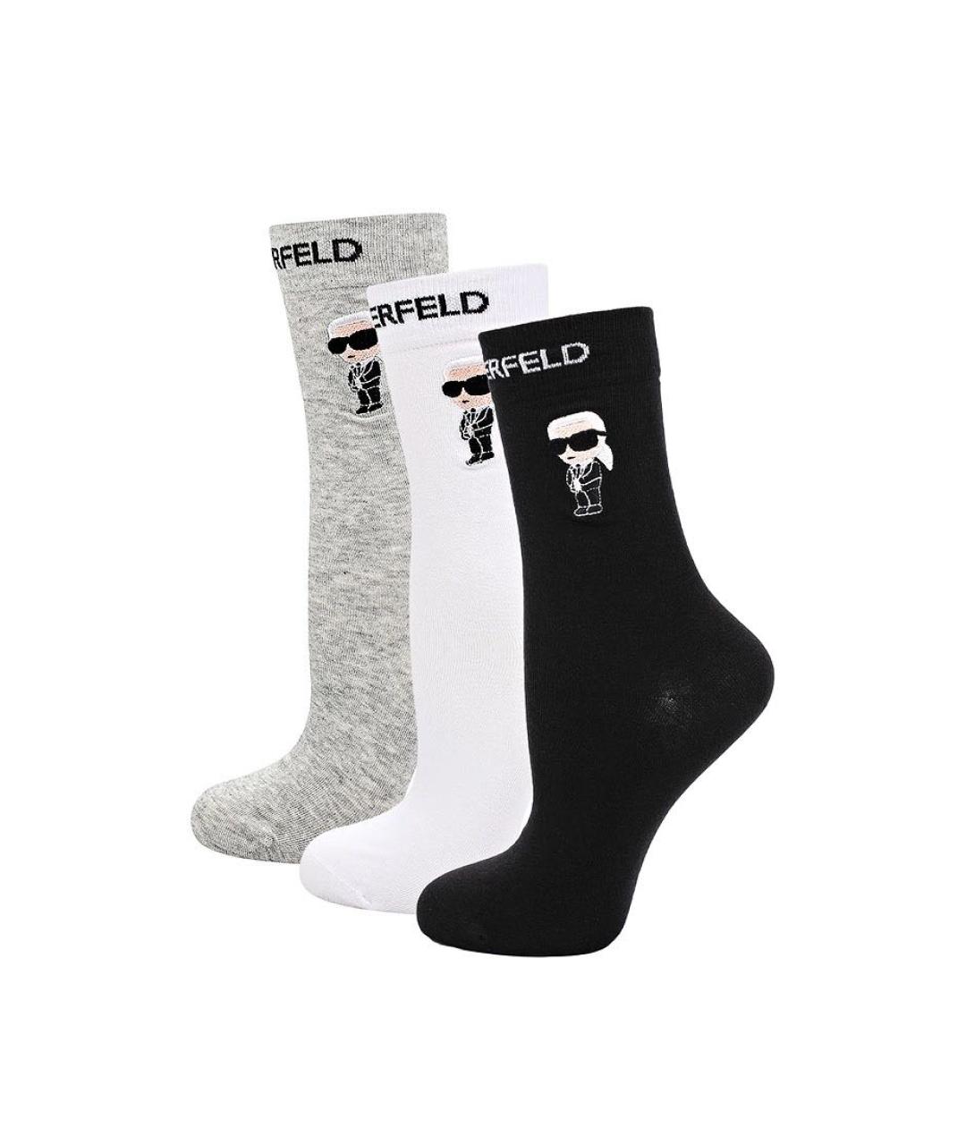 KARL LAGERFELD Мульти носки, чулки и колготы, фото 1
