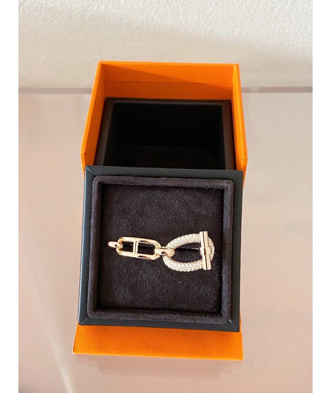 HERMES Золотое кольцо из розового золота, фото 4