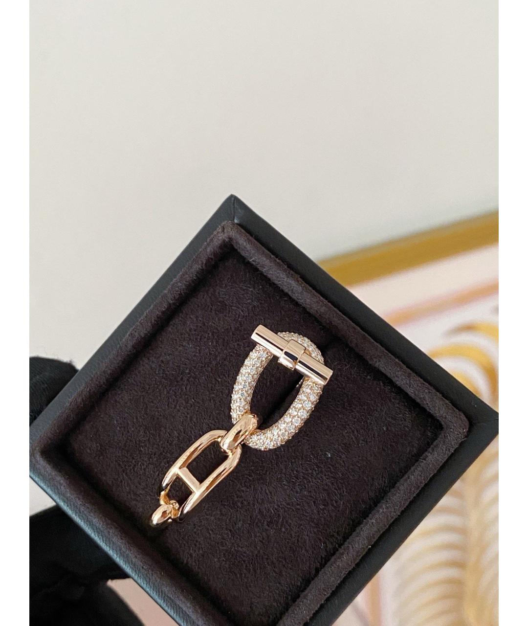 HERMES Золотое кольцо из розового золота, фото 2